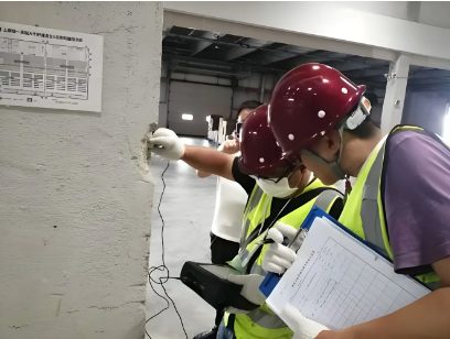 房屋鉴定敲凿破坏